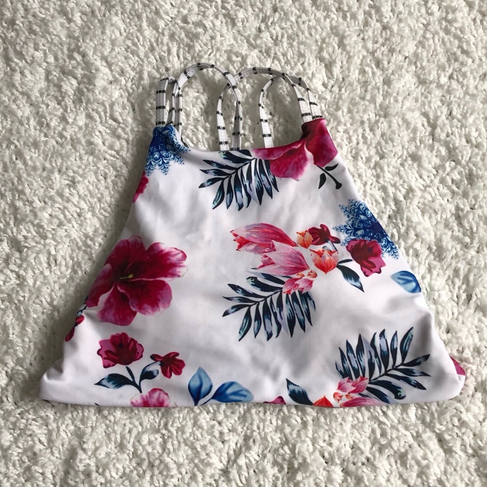 High neck bikini top!